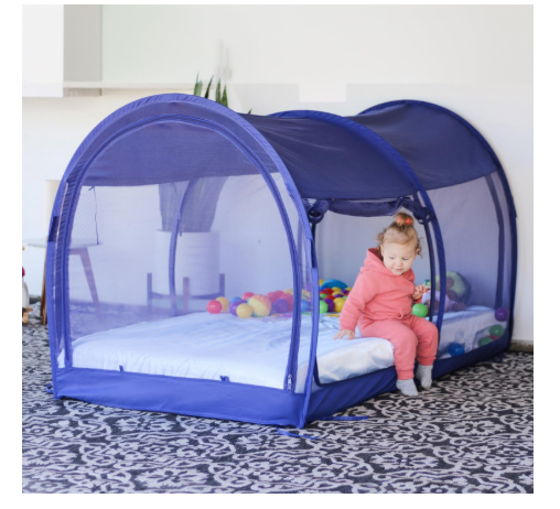 Bed Tent Dream Tents Bed Canopy Shelter Cabin Indoor Privacy Warm Breathable Pop Up Twin Size for Kids and Adult Patent Pending(Mattress Not Included)