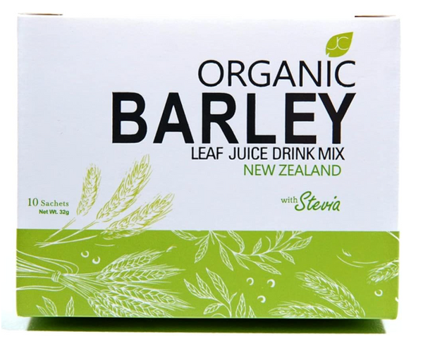 JC Barley Grass Juice Powder Organic Leaf Juice Drink Mix with Stevia from New Zealand