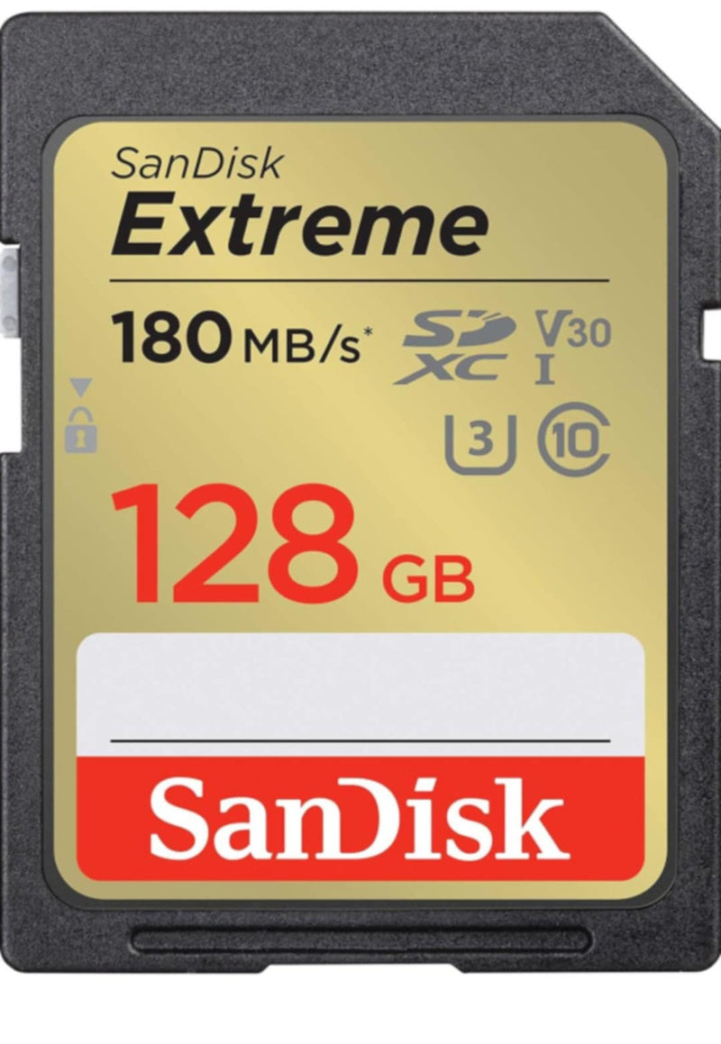 SanDisk 128GB Extreme SDXC UHS-I Memory Card