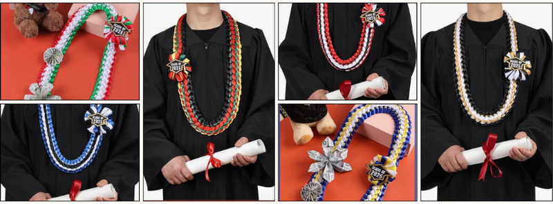 Silk Graduation Leis Class of 2025