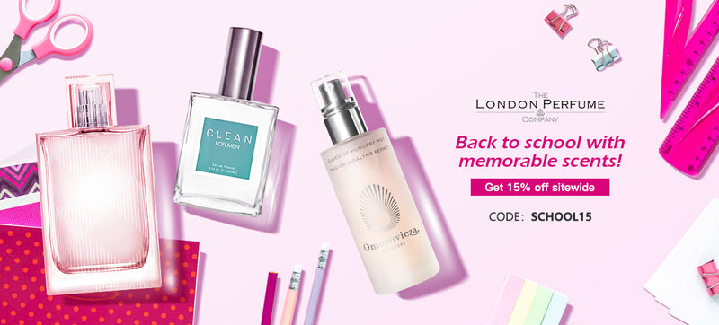 Back to School with memorable scents - Get 15% off sitewide (Code: SCHOOL15)