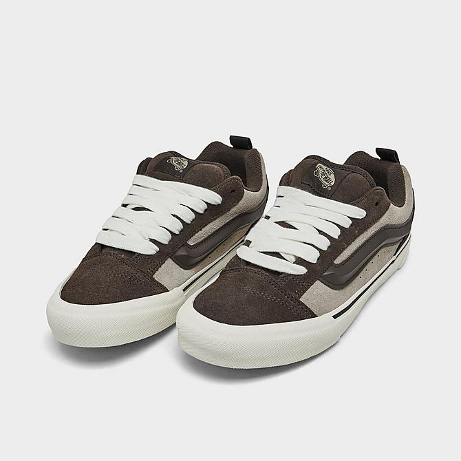 Vans Women's Knu Skool Casual Shoes in Brown/Bracken