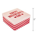Valentine's Day Red & Pink Checkerboard Gift Box, by Way To Celebrate