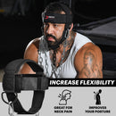 DMoose Fitness Neck Harness for Weight Lifting, Resistance Training,Improve Muscle Strength