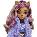 Monster High Clawdeen Wolf Fashion Doll and Accessories, Creepover Party Set with Pet