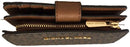 Michael Kors Jet Set Travel Medium Bifold Zip Coin Wallet - Brown 35F8Gtvf2B-200