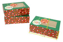 Christmas Doughnut and Cookie gift boxes with Foil Hot Stamp