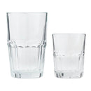 Mainstays Cross Plains 16-Piece Drinking glass Set, 16 & 10 oz