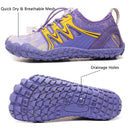 Stepedia Barefoot Water Shoes for Kids Boys Girls Quick Dry Aqua Socks for Beach Swim Pool (Purple)
