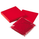 Hallmark 7" Large Gift Box with Lid for All Occasion (Red)