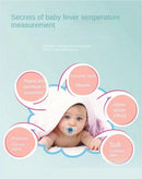 Baby Kids LCD Digital Mouth Thermometer Nipple Manikin Pacifier Temperature Safety Health