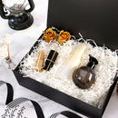 PKGSMART Gift Box, Large Black Magnetic Gift Box with Lid for Birthday, 11.5x8.1x3.8 inches