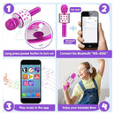Karaoke Microphone for Kids, Toys for 3-12 Year Old Girls, Kids Microphone Girls Toys