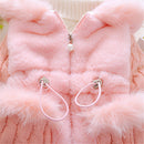 MINKIDFASHION Baby Girls Winter Little Kids Toddler Warm Jacket Coat Pink 1T