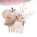 OUNONA Combs Rhinestone Hair Side Wedding Hairpin Pearlteeth Headdress