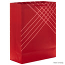 Hallmark 14" Extra Large Red Gift Bag Bundle (Pack of 3) for Birthdays Baby Showers