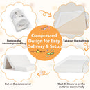 Tri-Fold Pack n Play Mattress with 3 Inch Ultra Soft Foam