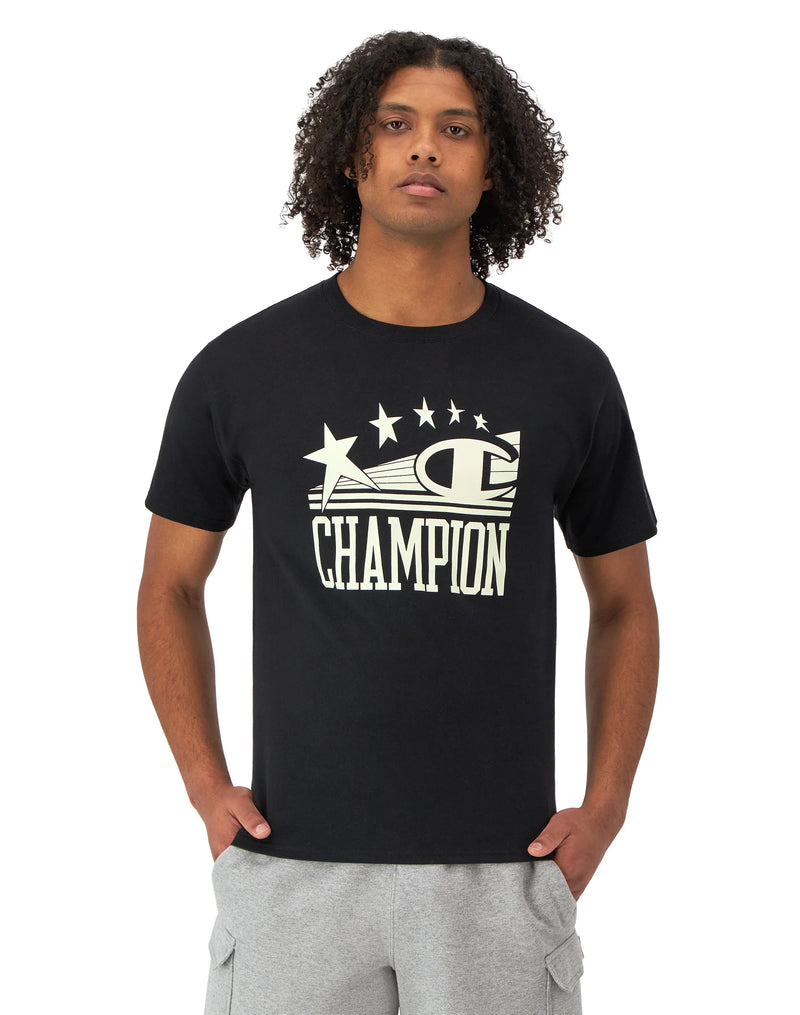 Classic Graphic T-Shirt, C & Stars Logo