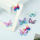18 Pcs Butterfly Hair Clips, Hair Snap Clips Barrettes for Baby Girls Hair Accessories