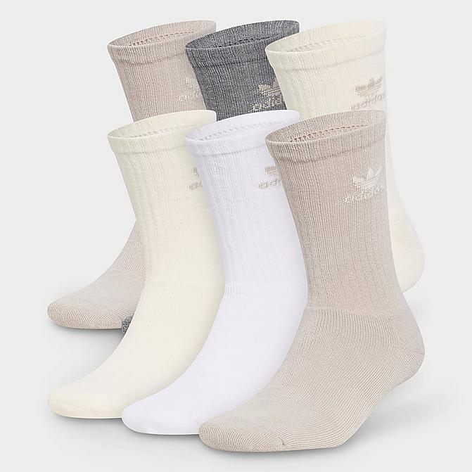 ADIDAS ORIGINALS TREFOIL CREW SOCKS (6-PACK)