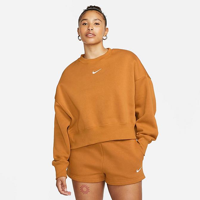 WOMEN'S NIKE SPORTSWEAR PHOENIX FLEECE OVERSIZED CREWNECK SWEATSHIRT