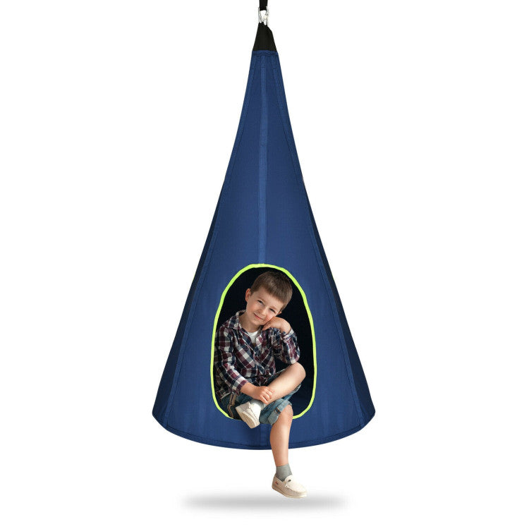 32 Inch Kids Nest Swing Chair Hanging Hammock Seat for Indoor and Outdoor