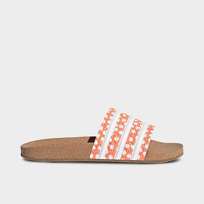 WOMEN'S ADIDAS ADILETTE PRINT SLIDE SANDALS