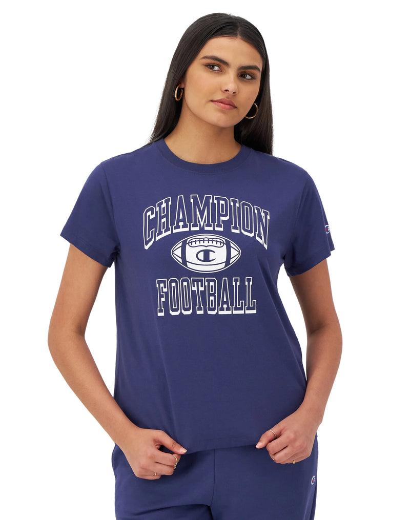 Classic T-Shirt, Football Graphic
