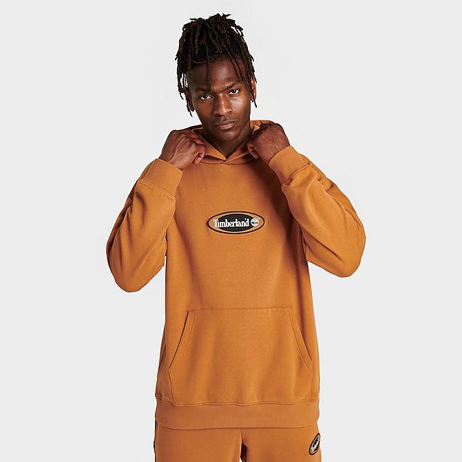 MEN'S TIMBERLAND OVAL LOGO GRAPHIC PULLOVER HOODIE