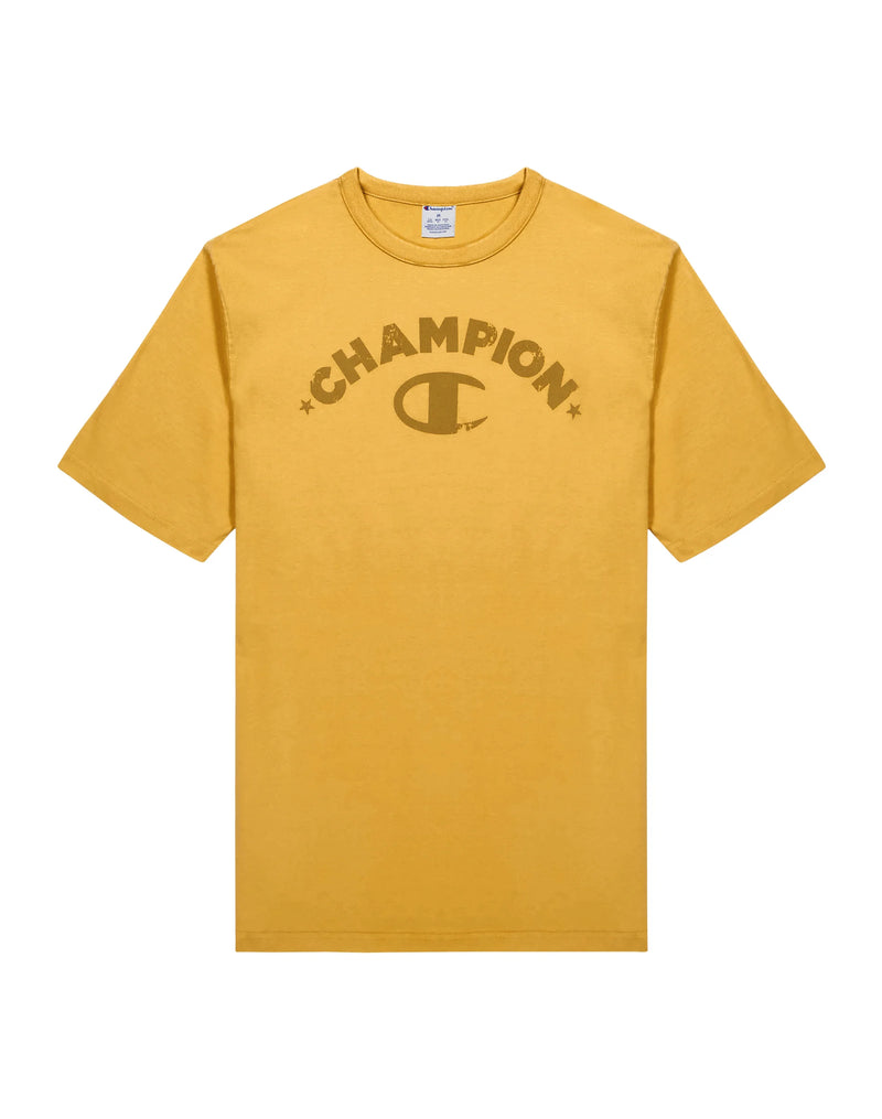 Graphic T-Shirt, Vintage Wash, Tonal Arched Champion Logo