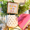 Packed Party 'Spell It Out' Customizable Letter Board Cake Topper, Birthday Cake Decoration