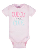 Onesies Brand Baby Girl Short Sleeve Onesies Bodysuits, 8-Pack, Sizes Newborn-12M