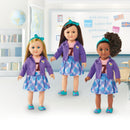My Life As Chloe Posable 18 inch Doll, Dark Brunette Hair, Brown Eyes