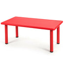 Kids Plastic Rectangular Learn and Play Table