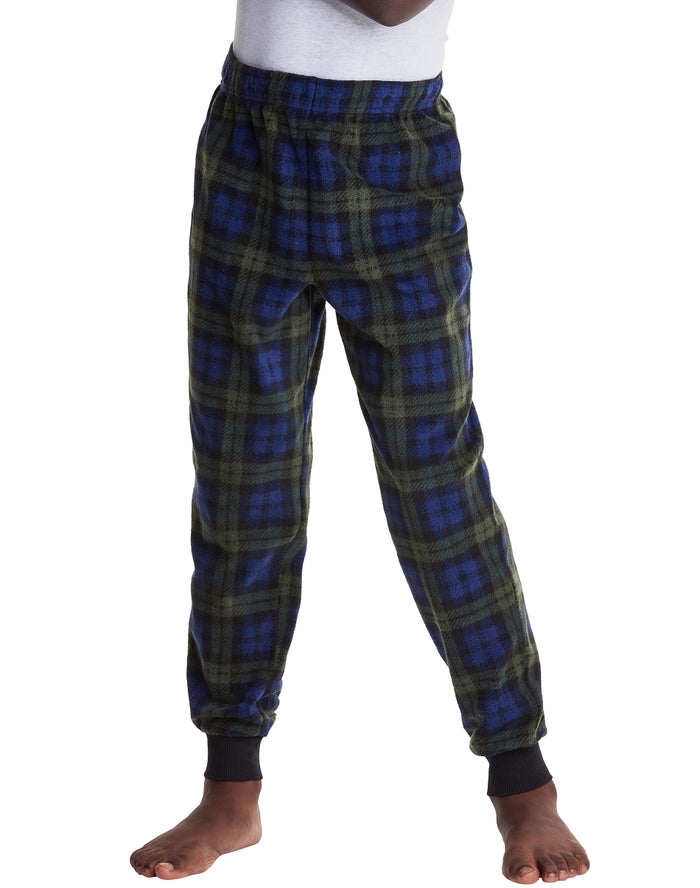 Hanes Boys' Micro Fleece Sleep Pant 2-Pack