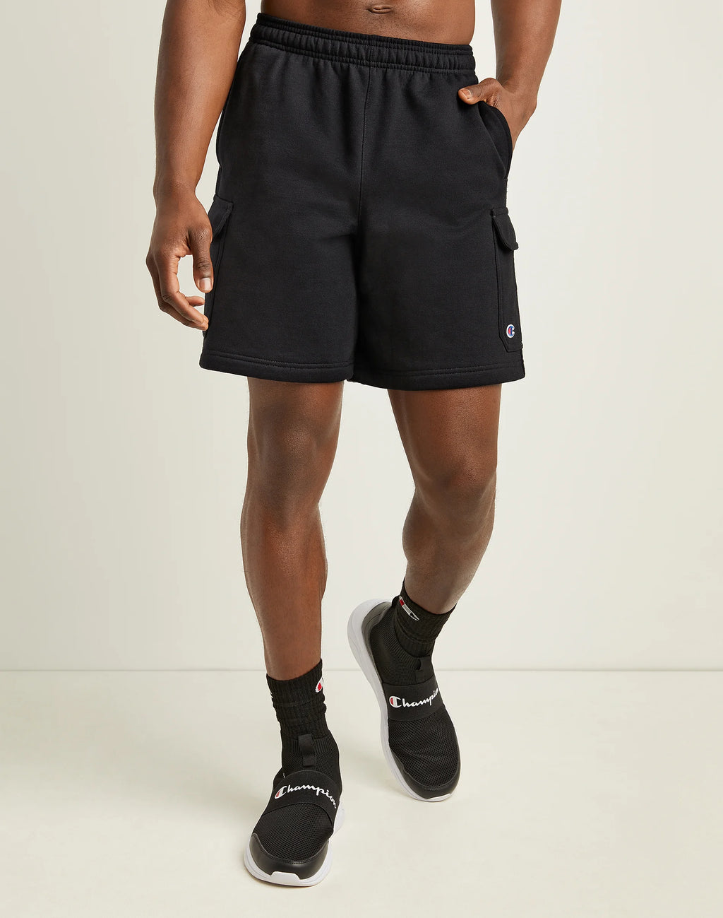 Powerblend Shorts, C Logo, 6.5