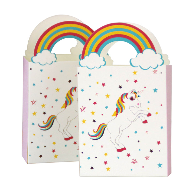 12 Pcs Wedding Favor Boxes Gift Candy Gifts Package Tiny Rainbow Bags Bride 12pcs