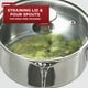 T-fal Cook & Strain Stainless Steel Cookware Set, 14 Piece Set, Dishwasher Safe