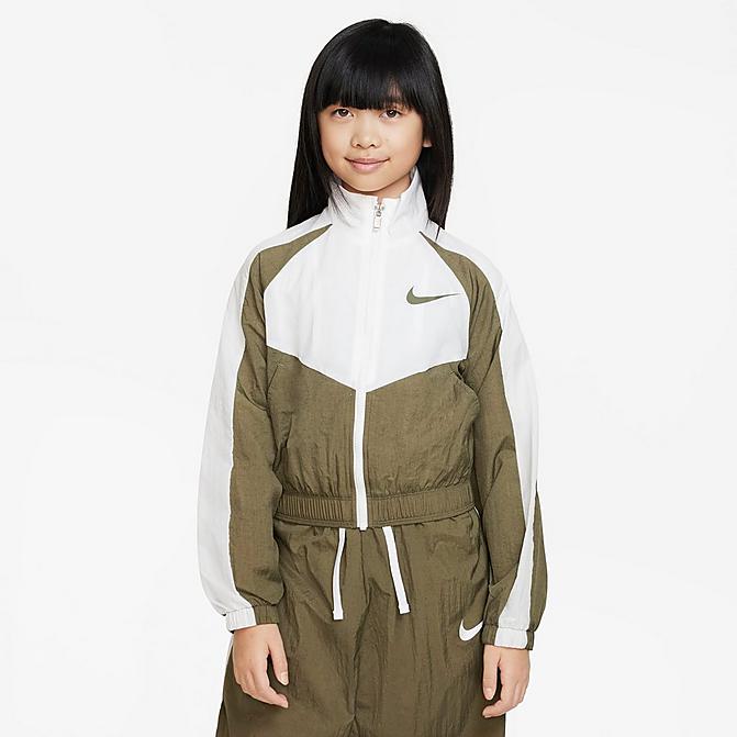 GIRLS' NIKE SPORTSWEAR WOVEN JACKET