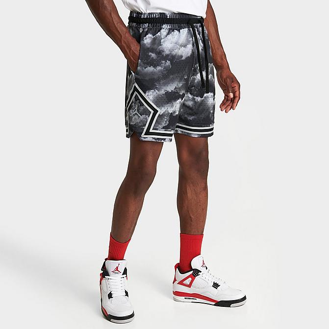 MEN'S JORDAN DRI-FIT SPORT MESH GRAPHIC PRINT DIAMOND SHORTS