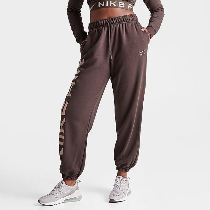 WOMEN'S NIKE SPORTSWEAR AIR FLEECE OVERSIZED HIGH-RISE JOGGER PANTS