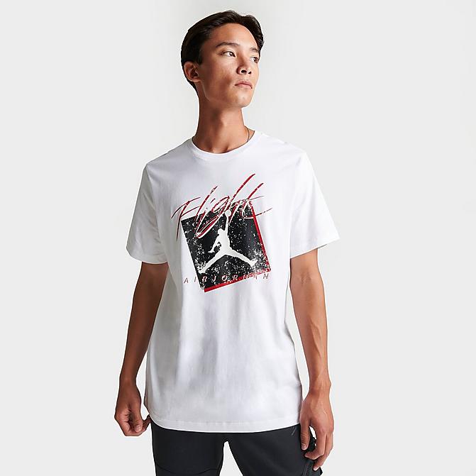 MEN'S JORDAN BOXED FLIGHT LOGO GRAPHIC T-SHIRT