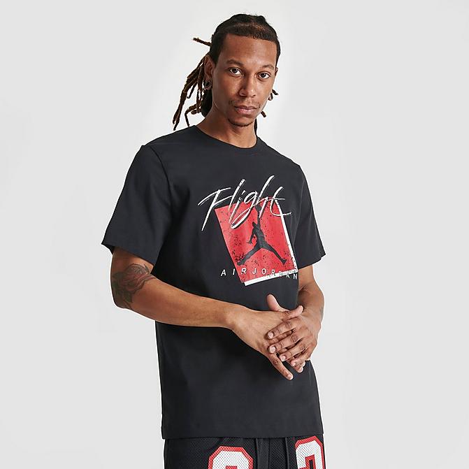 MEN'S JORDAN BOXED FLIGHT LOGO GRAPHIC T-SHIRT