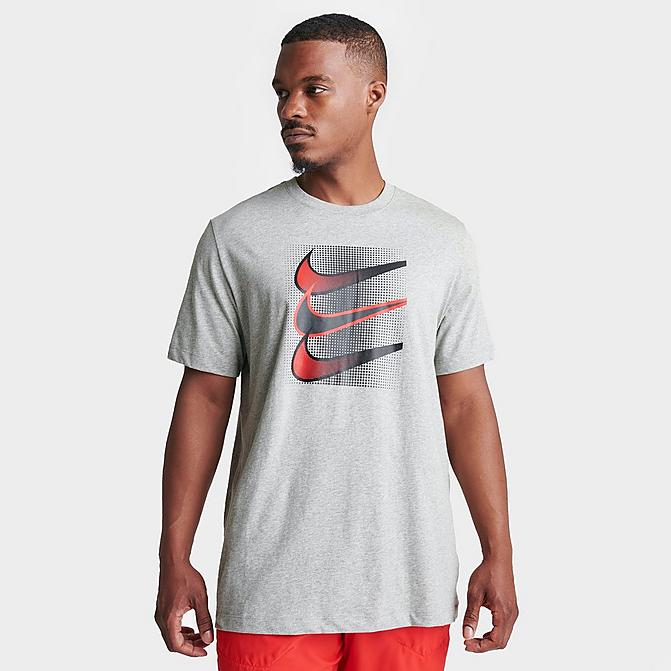 MEN'S NIKE SPORTSWEAR TRIPLE SWOOSH GRAPHIC T-SHIRT