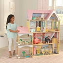 KidKraft Lola Mansion Wooden Dollhouse with 30 Accessories, Ages 4 & up
