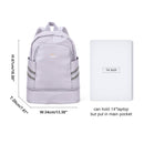 Gym Backpack For Women Waterproof Backpack With Shoe Compartment
