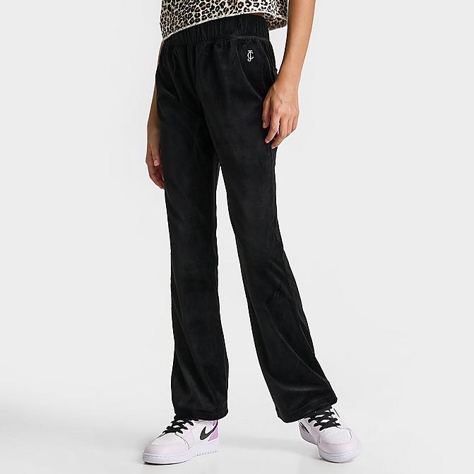 GIRLS' JUICY COUTURE VELOUR TRACK PANTS