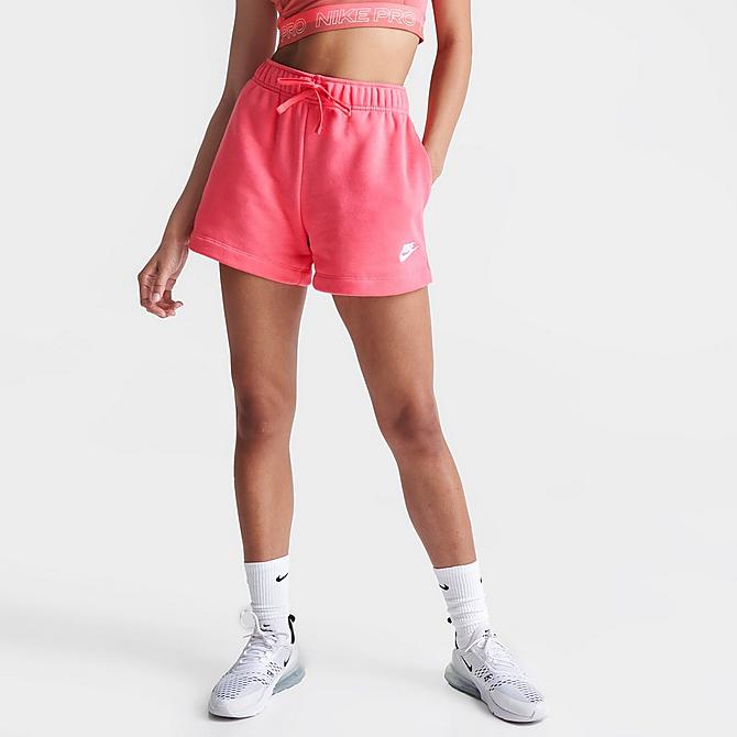 WOMEN'S NIKE SPORTSWEAR CLUB FLEECE MID-RISE SHORTS