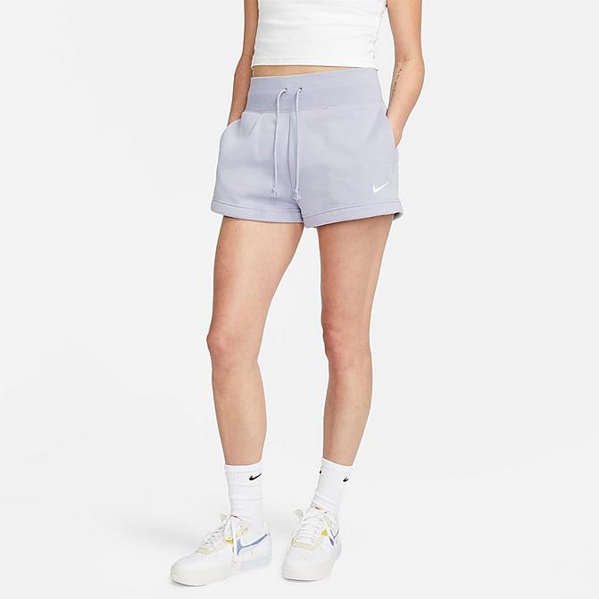 WOMEN'S NIKE SPORTSWEAR PHOENIX FLEECE HIGH-RISE SHORTS