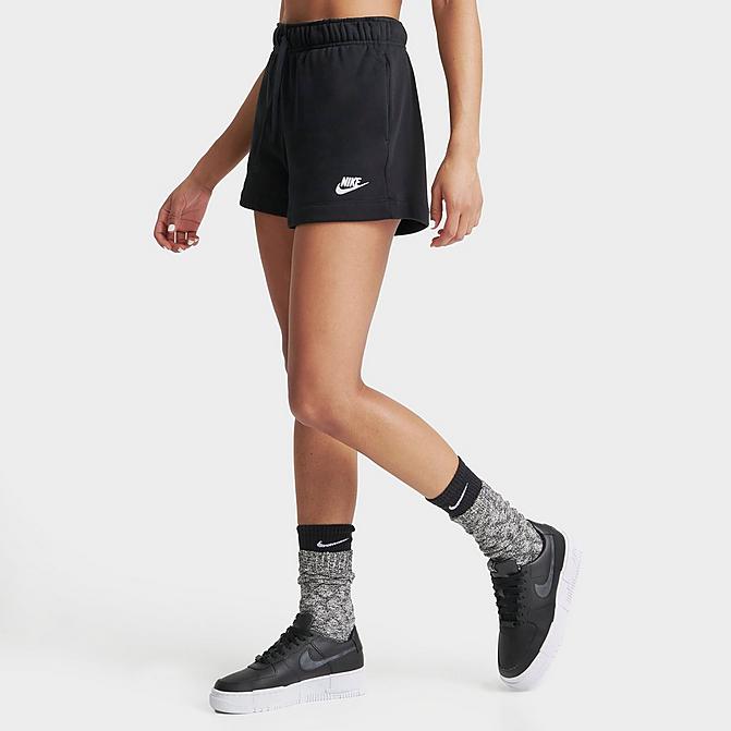 WOMEN'S NIKE SPORTSWEAR CLUB FLEECE MID-RISE SHORTS